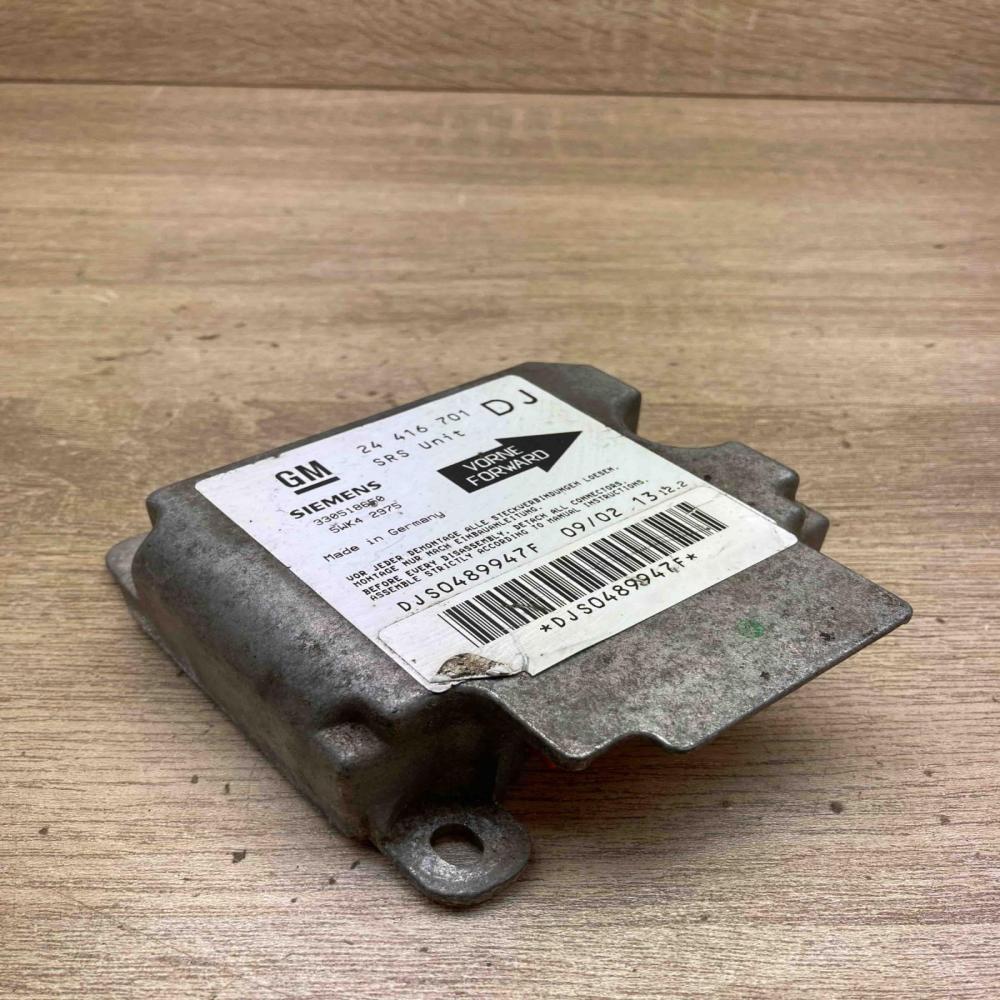 24416701 5WK42975 DJ Airbag control unit/module Opel Vectra B