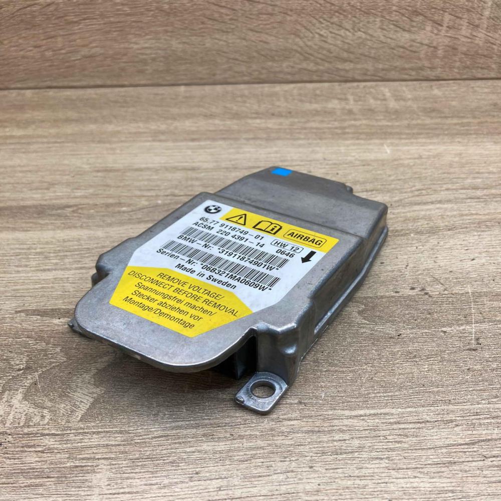 9118749 2204391 14  Airbag control unit/module BMW 5 E60 E61
