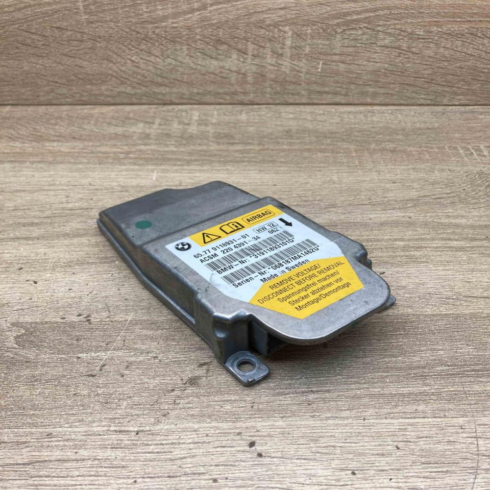 9118931 2204391 34  Airbag control unit/module BMW 5 E60 E61