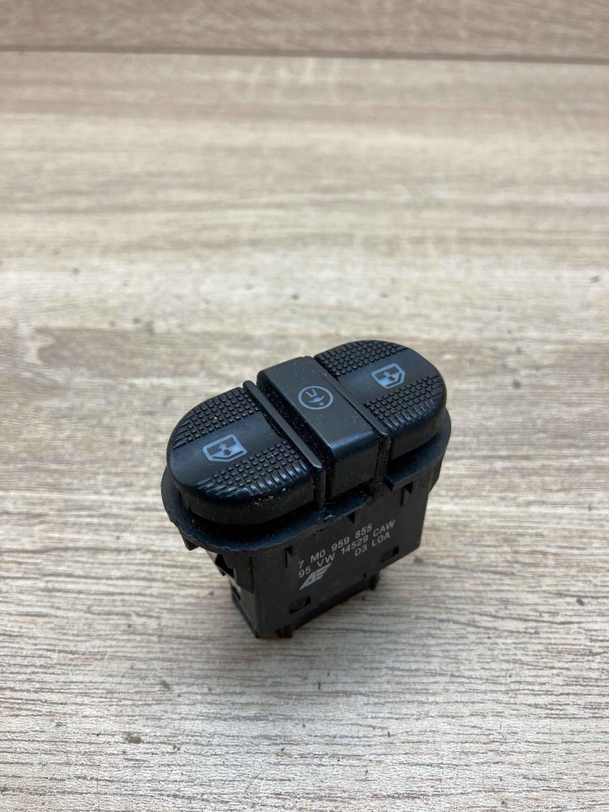 7M0959855 95VW14529CAW  Electric window control switch Volkswagen Sharan