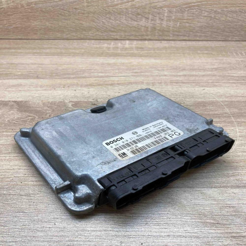 24417196 0281010271 Used Engine control unit/module ECU Opel Vectra B