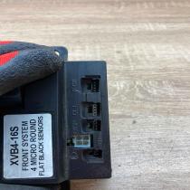 XVB4 16S  Front System 4 Micro Round Flat Black Sensors Parking PDC control unit