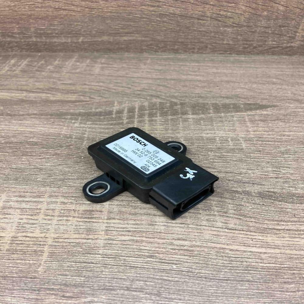 6753694 0265005248  ESP acceleration yaw rate sensor BMW 7 E65 E66