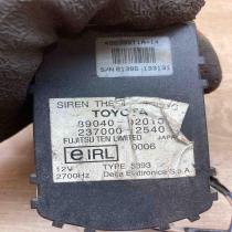 89040 02010 237000 2540  Alarm system siren Toyota Avensis T250