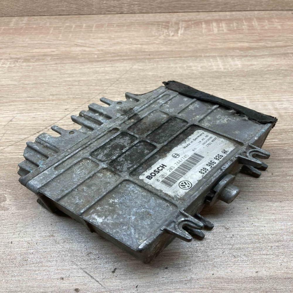 030906026AK 0261203744 745 Engine control unit/module ECU Volkswagen Polo III 6N