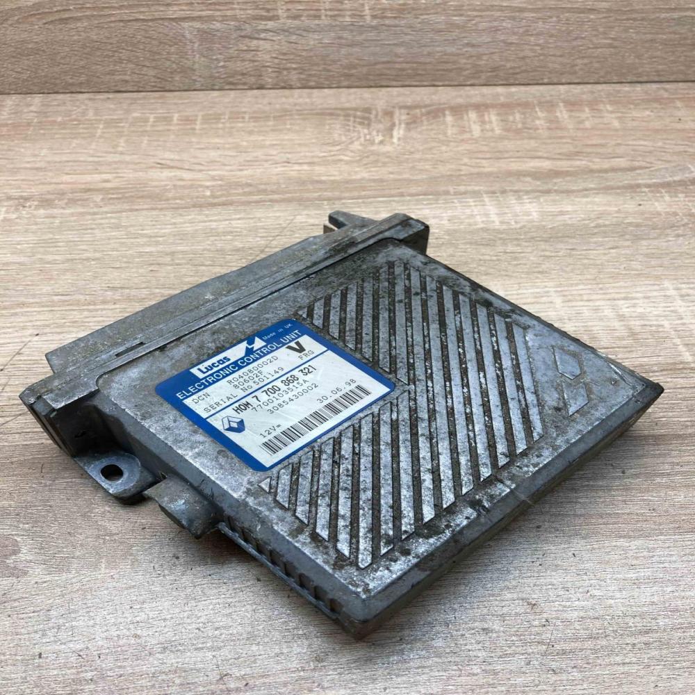 HOM7700868321 7700103515A  Engine control unit/module ECU Volvo S40, V40