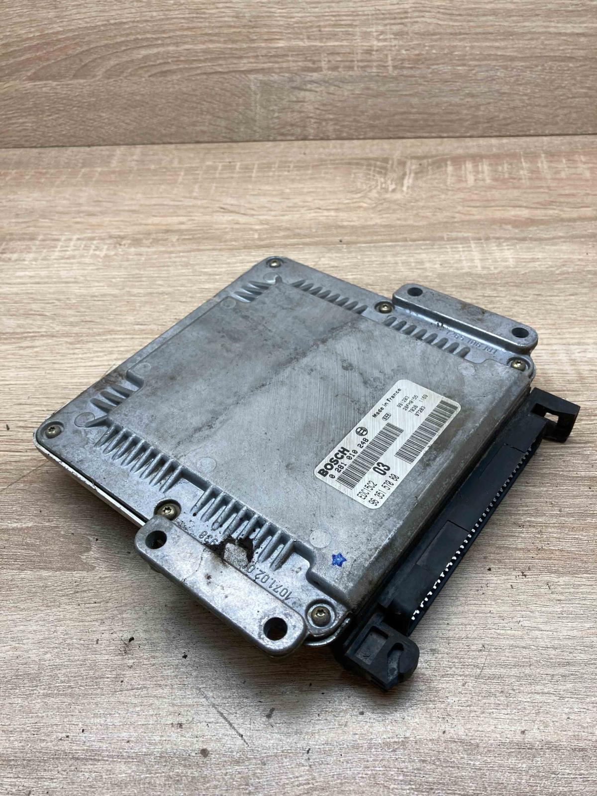 9635157080 0281010248  Engine control unit/module ECU Peugeot 406