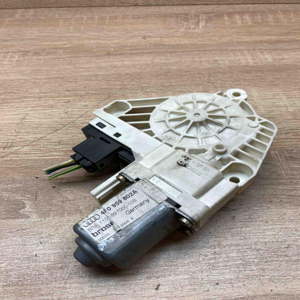 4F0959802A   Rear door window regulator motor Audi A6 S6 C6 4F