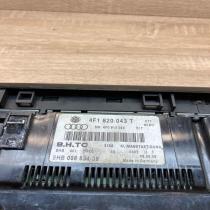 4F1820043T 4F0910043 5HB008834 38 Climate control unit Audi A6 S6 C6 4F