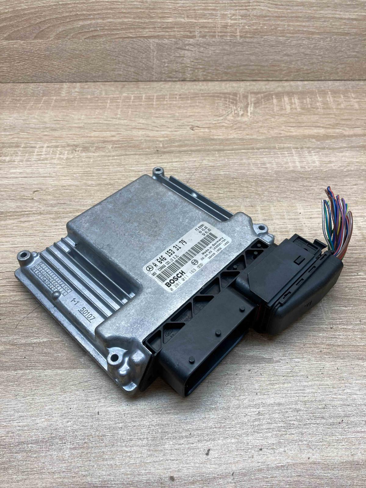 A6461533179 0281011163  Engine control unit/module ECU Mercedes-Benz E W211