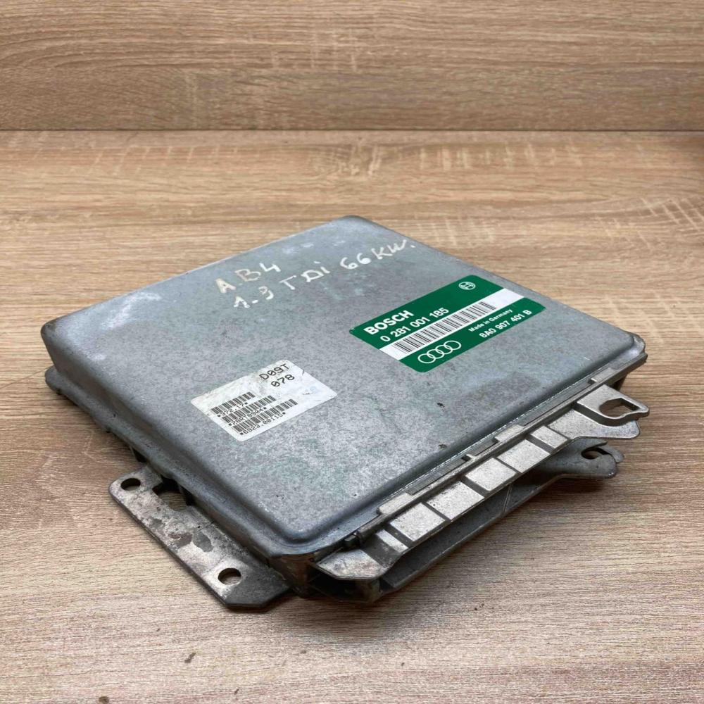 8A0907401B 0281001185  Engine control unit/module ECU Audi A4 S4 B5 8D
