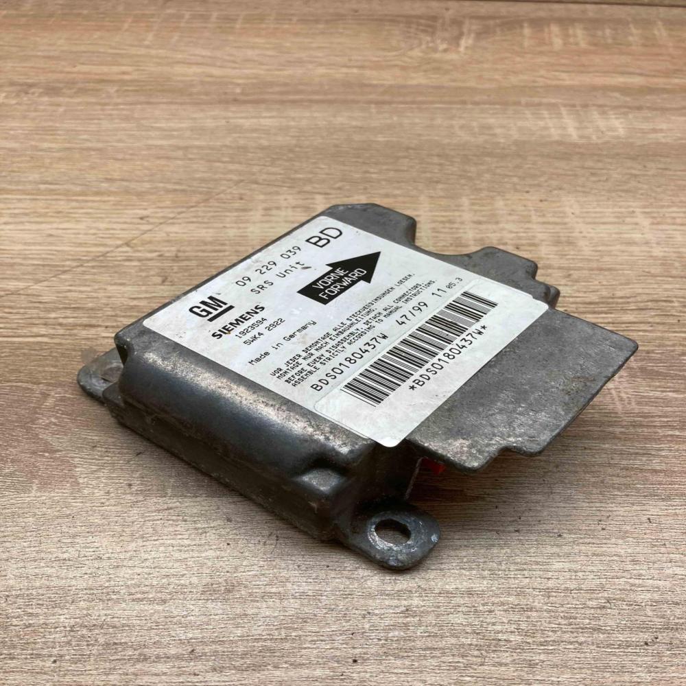 09229039 5WK42922 BD Airbag control unit/module Opel Vectra B