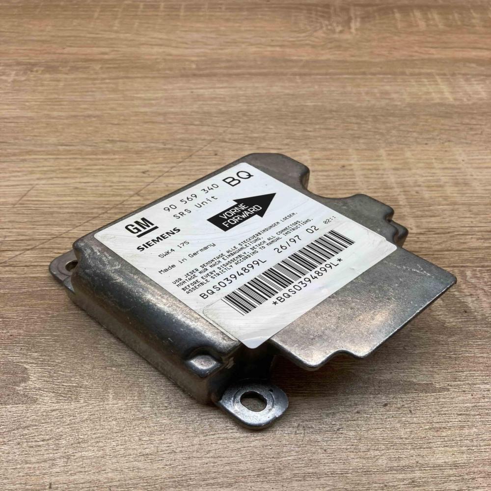 90569340 5WK4175 BQ Airbag control unit/module Opel Vectra B