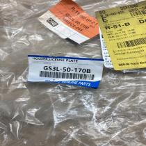GS3L 50 170B GS3L 50171 9M81 17N397 AE Number plate surrounds holder frame Mazda