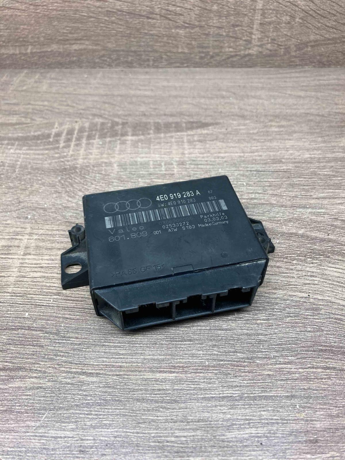 4E0919283A Main  Parking PDC control unit/module Audi A8 S8 D3 4E