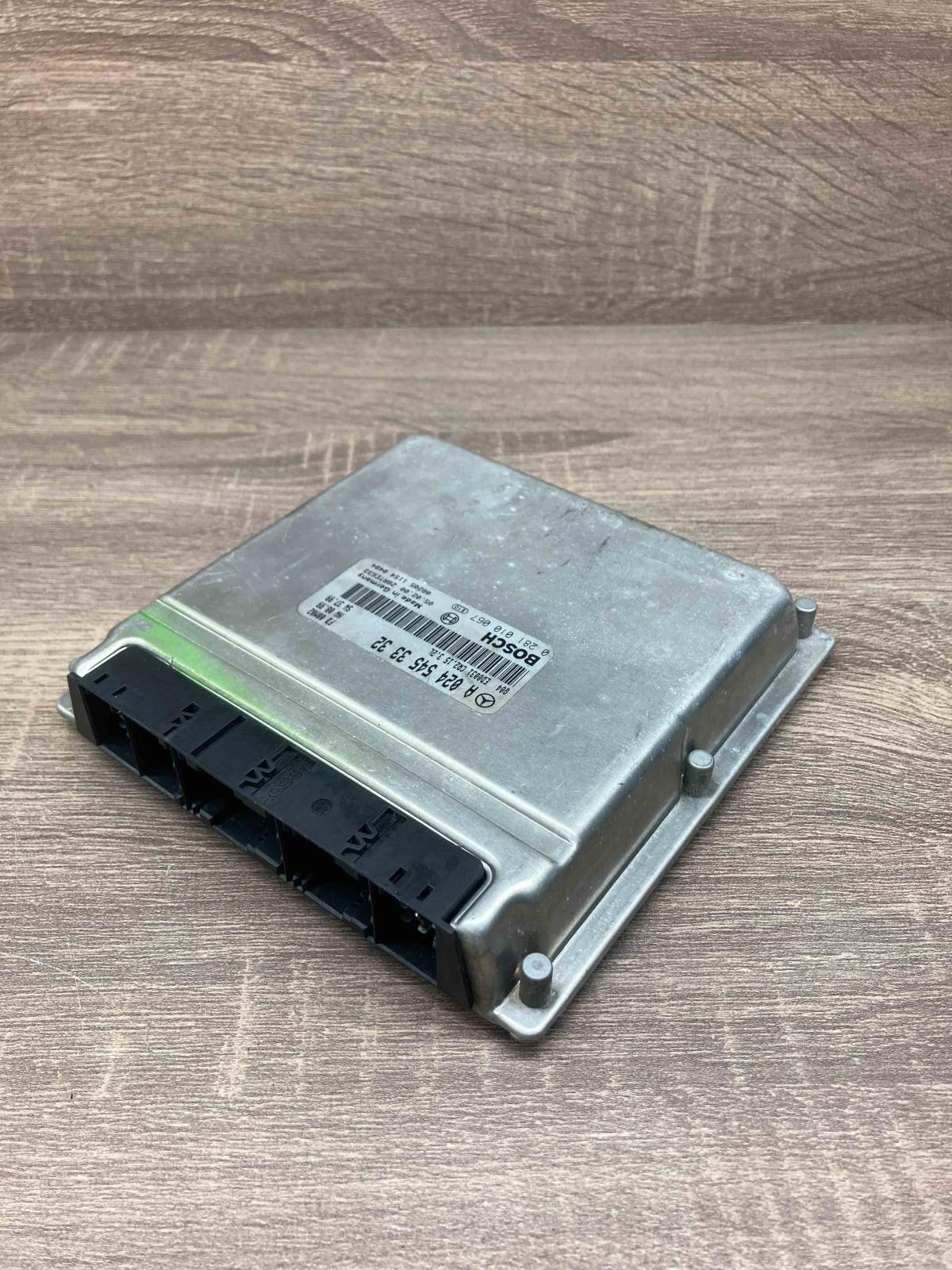 A0245453332 0281010067  Engine control unit/module ECU Mercedes-Benz S W220