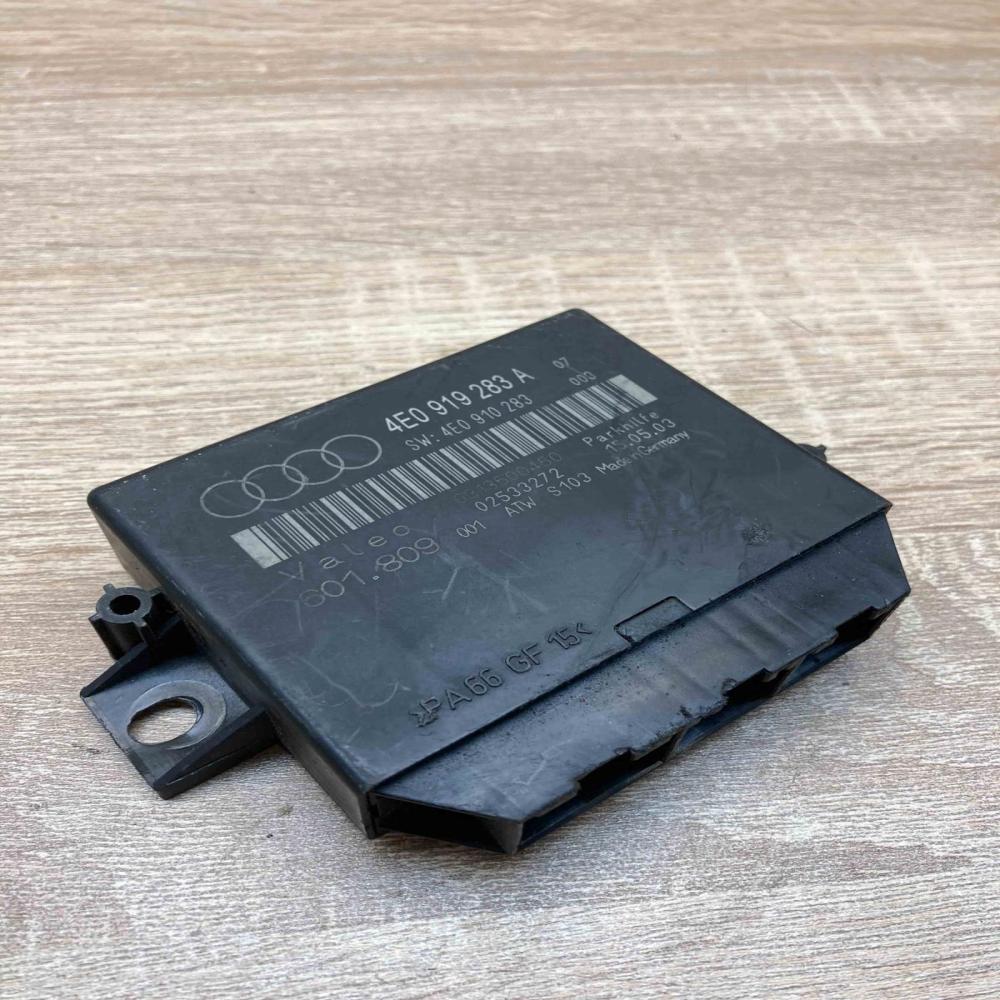 4E0919283A 4E0910283 601 809 Parking PDC control unit/module Audi A8 S8 D3 4E