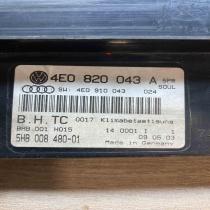 4E0820043A 4E0910043  Climate control unit Audi A8 S8 D3 4E