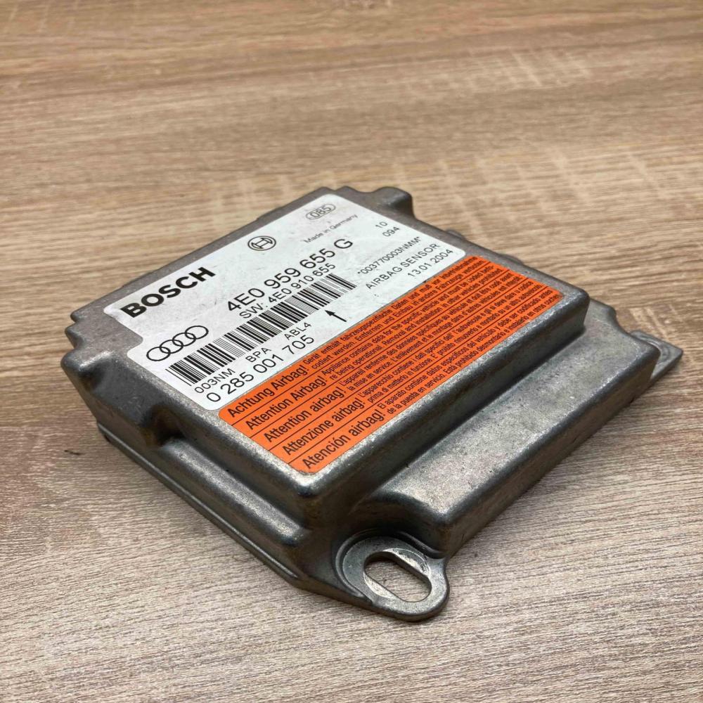 4E0959655G 4E0910655 0285001705 Airbag control unit/module Audi A8 S8 D3 4E