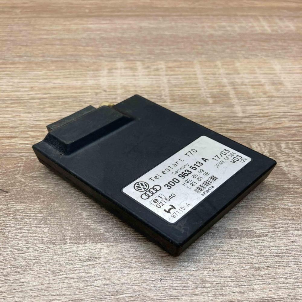 3D0963513A  Telestart Auxiliary heating control unit/module Audi A8 S8 D3 4E