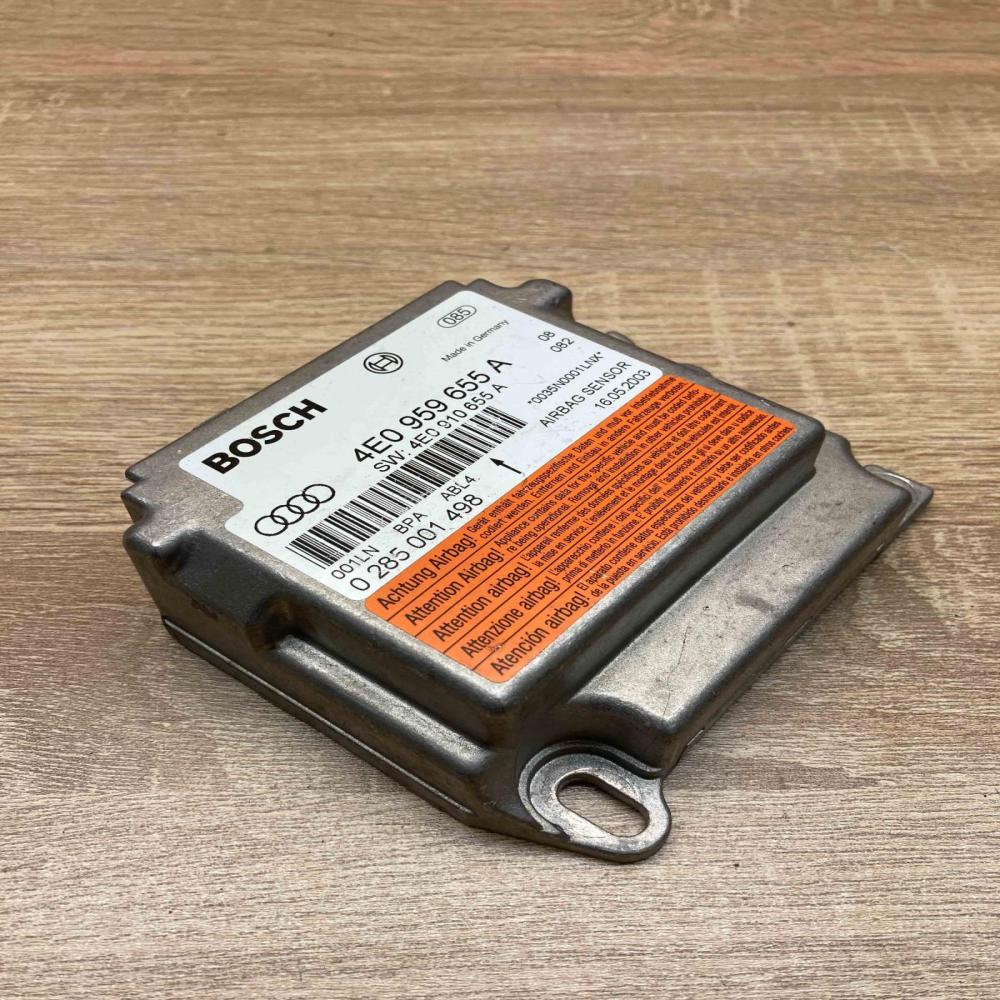 4E0959655A 4E0910655A 0285001498 Airbag control unit/module Audi A8 S8 D3 4E