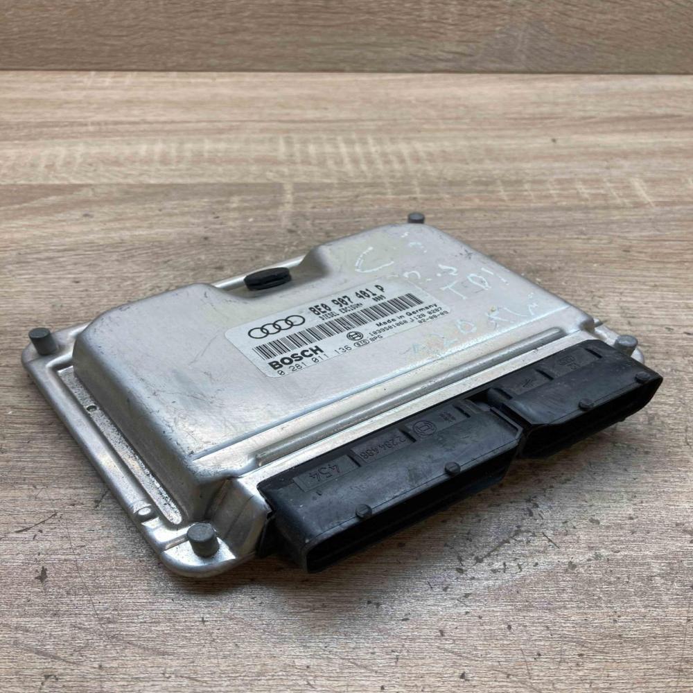 8E0907401P 0281011136 Main Engine control unit/module ECU Audi A6 S6 C5 4B