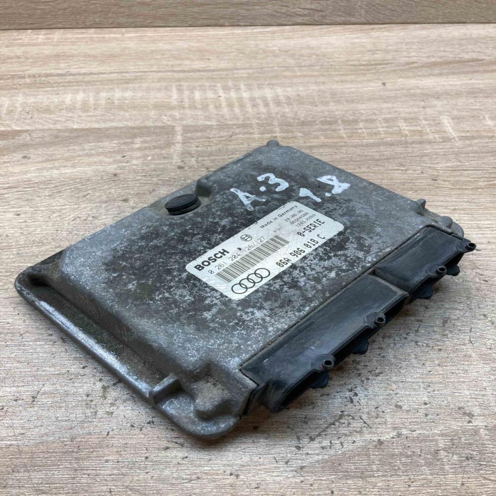 06A906018C 0261204126 127 Main Engine control unit/module ECU Audi A3 S3 8L