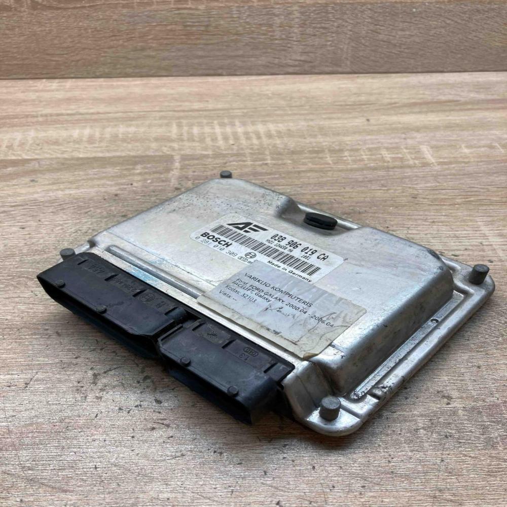 038906019CA 0281010309  Engine control unit/module ECU Ford Galaxy