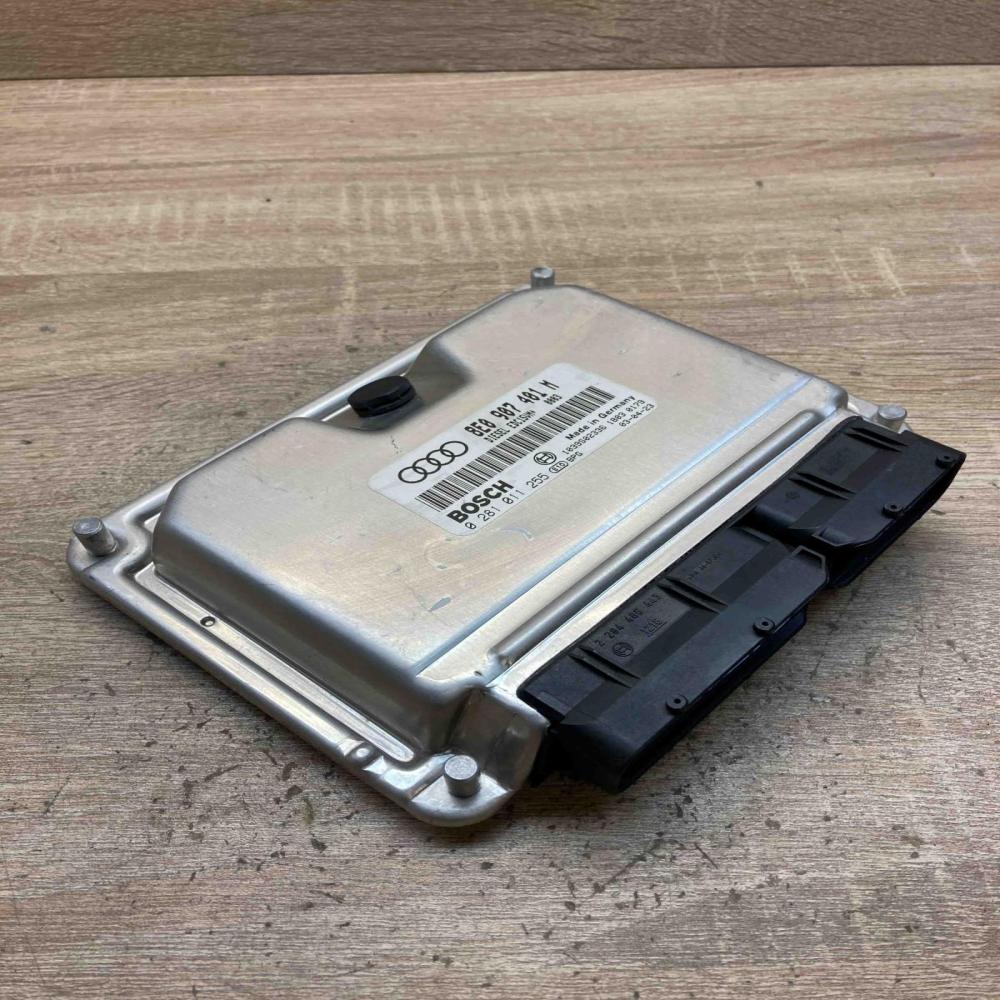 8E0907401M 0281011255  Engine control unit/module ECU Audi A6 S6 C5 4B
