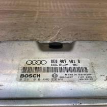 8E0907401B 0281010446  Engine control unit/module ECU Audi A4 S4 B6 8E 8H