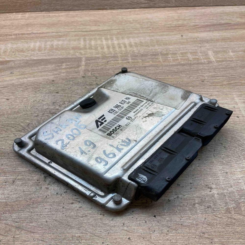 038906019NA 0281011822 Main Engine control unit/module ECU Volkswagen Sharan