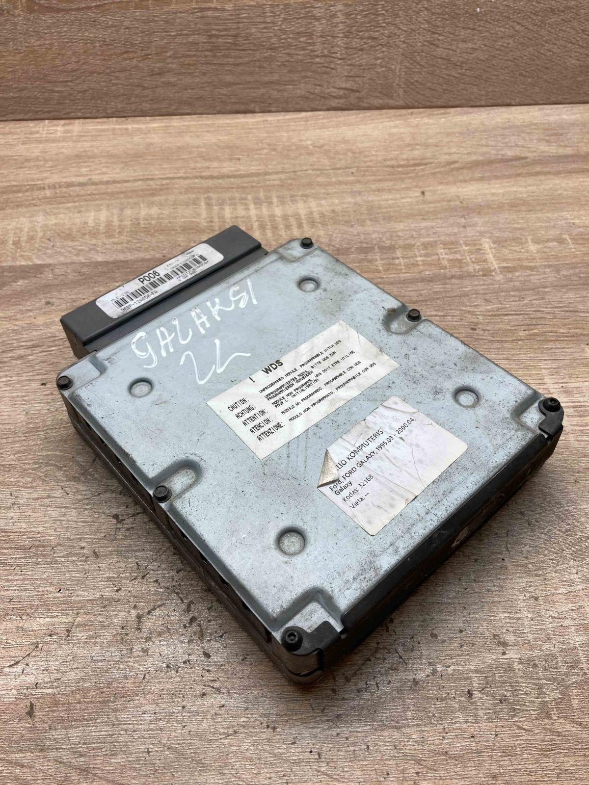 96BP 12A650 FA P006  Engine control unit/module ECU Ford Galaxy