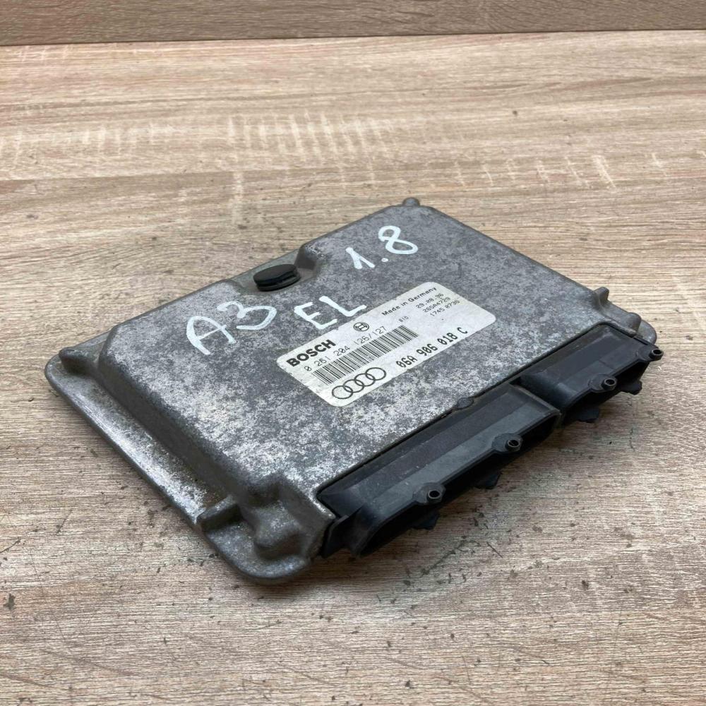 06A906018C 0261204126 127 Engine control unit/module ECU Audi A3 S3 8L