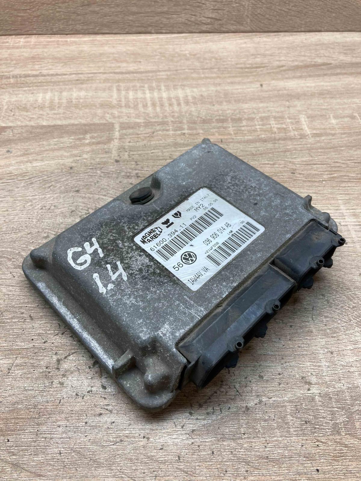 036906014AB 61600 394 11 56 Main Engine control unit/module ECU Volkswagen Golf