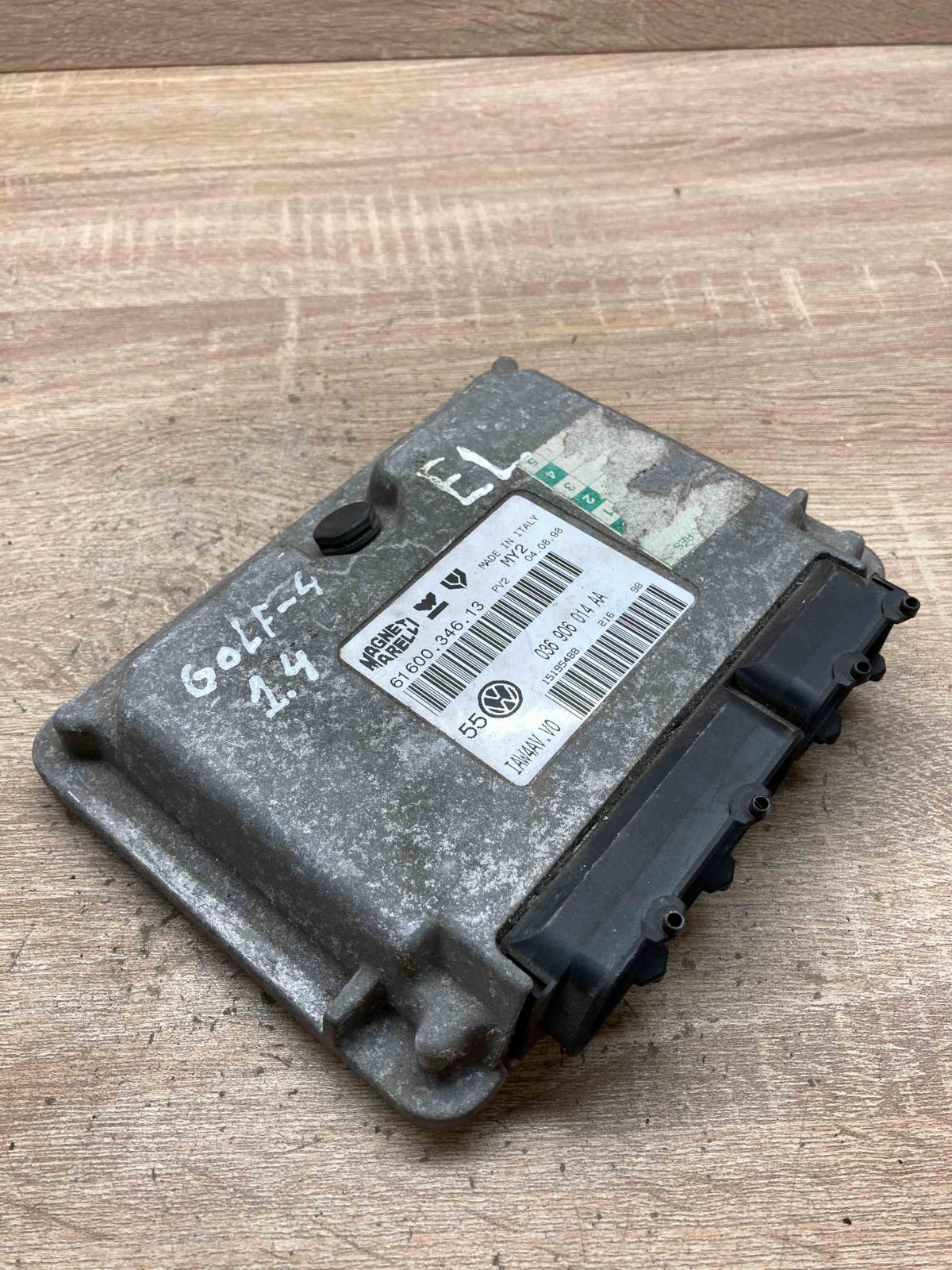 036906014AA 61600 346 13  Engine control unit/module ECU Volkswagen Golf IV