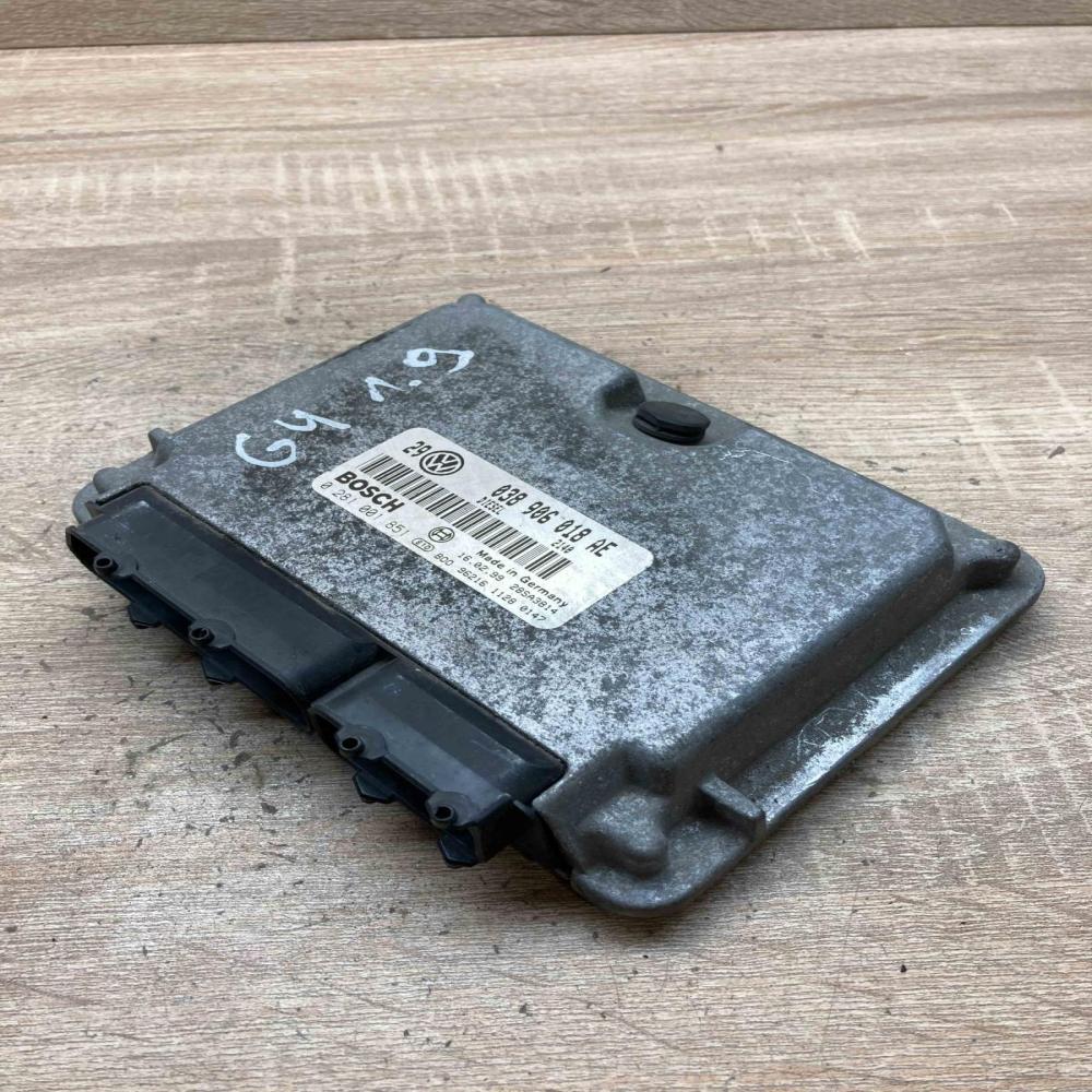 038906018AE 0281001851 29 Main Engine control unit/module ECU Volkswagen Golf IV