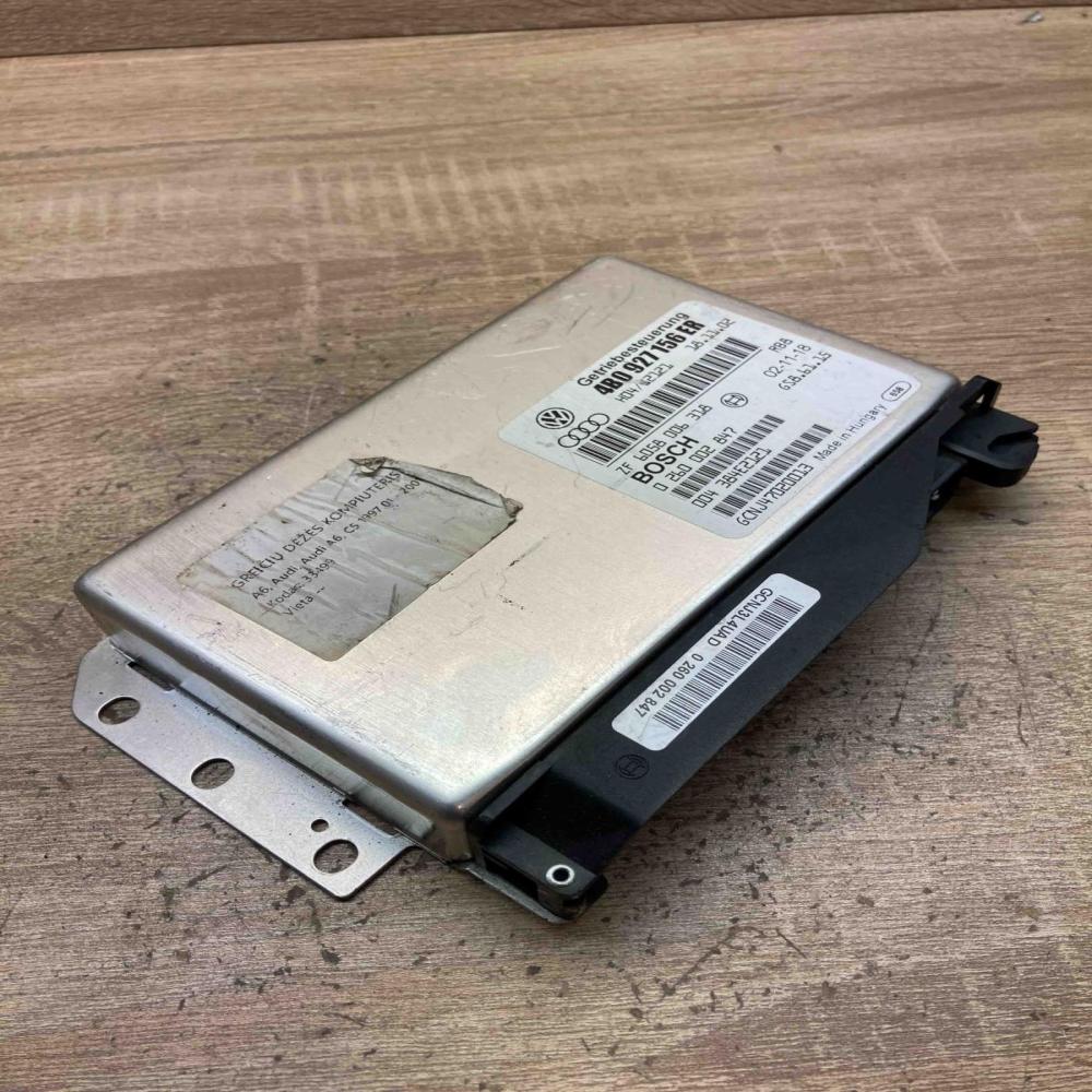 4B0927156ER 0260002847  Gearbox control unit/module Audi A6 S6 C5 4B