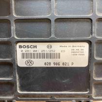 028906021P 0281001251 252 Engine control unit/module ECU Volkswagen Sharan