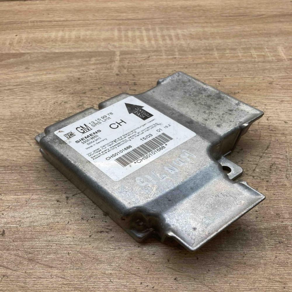 13159978 5WK43470 CH Airbag control unit/module Opel Signum