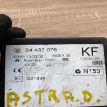 24437076 KF  Comfort/convenience module Opel Zafira A