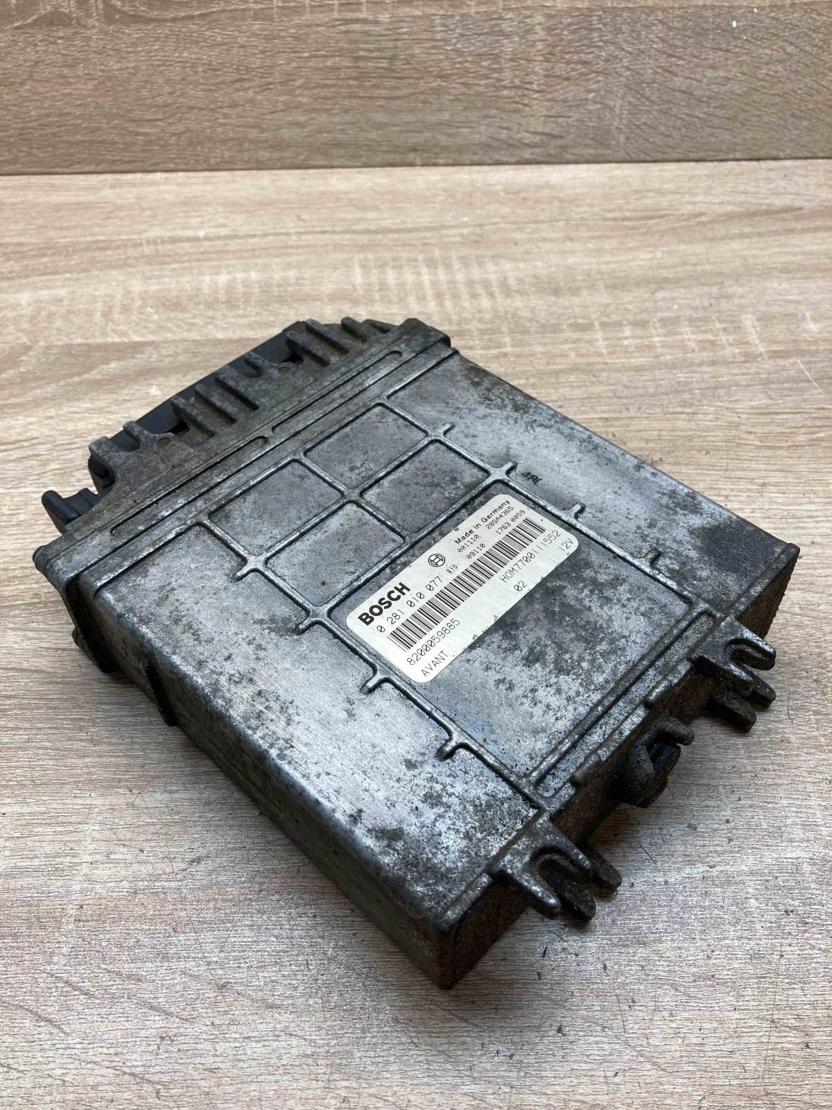 HOM7700111552 0281010077 With Plug Engine control unit/module ECU Renault Scenic