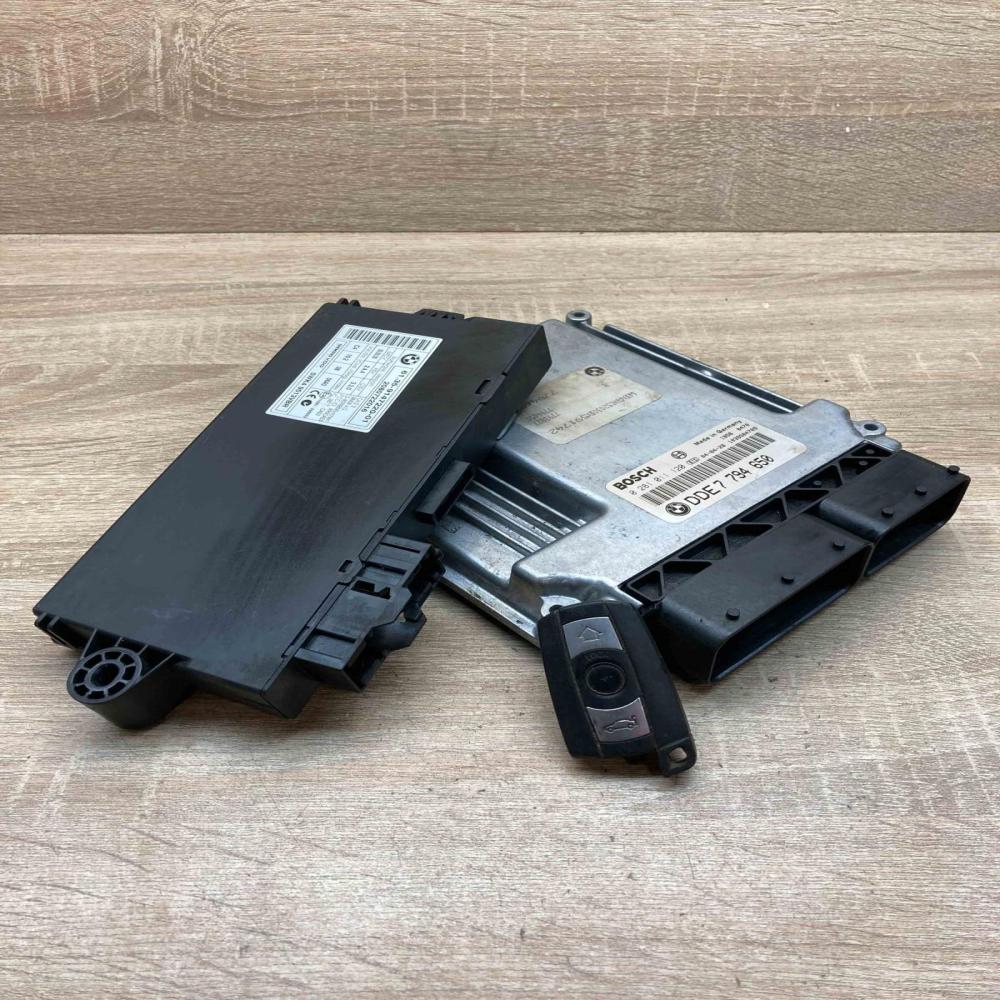 7794650 9147220 0281011120 Engine ECU kit and lock set BMW 5 E60 E61