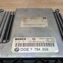 7794650 9147220 0281011120 Engine ECU kit and lock set BMW 5 E60 E61