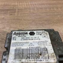 603201200 9653441980 With Plug Airbag control unit/module Peugeot 206