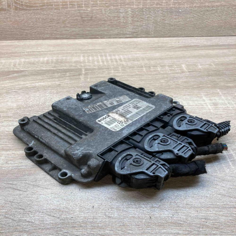 9651399080 0281010707 With Plugs Engine control unit/module ECU Peugeot 206