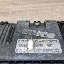 9651399080 0281010707 With Plugs Engine control unit/module ECU Peugeot 206