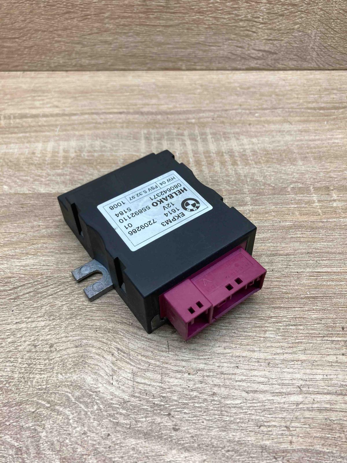 7209286 55892110  Fuel injection pump control unit/module BMW 1 E81 E87