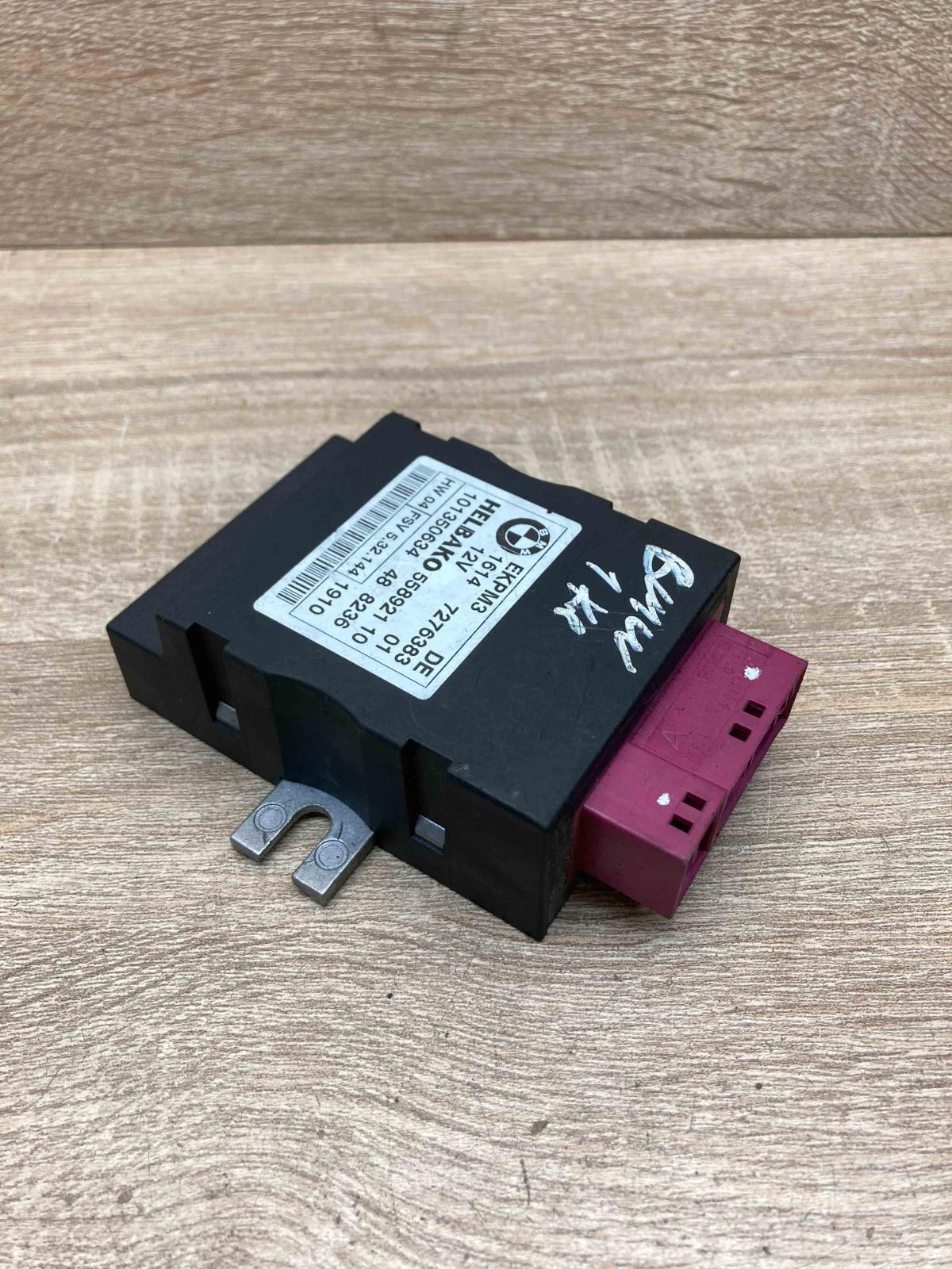 7276383 558921 10  Fuel injection pump control unit/module BMW 1 E81 E87