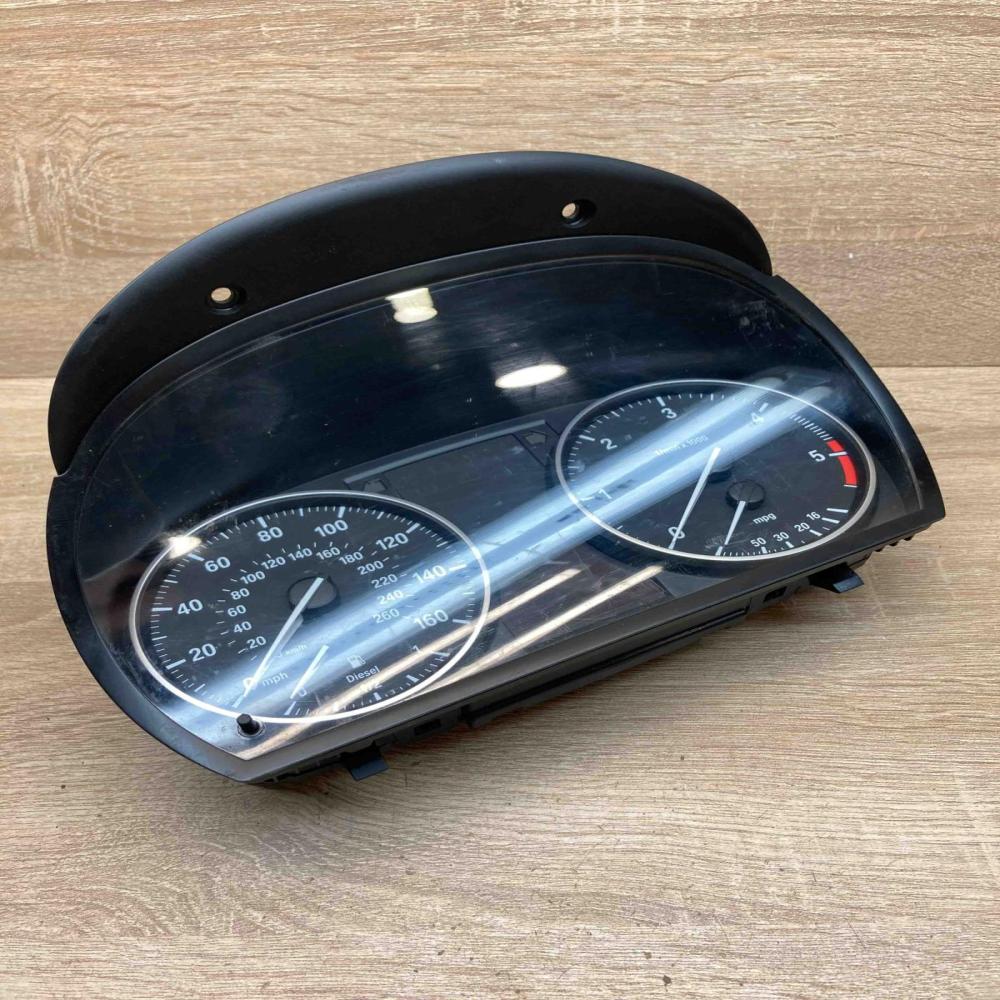 1025380 86 9166849  Speedometer (instrument cluster) BMW 3 E90 E91