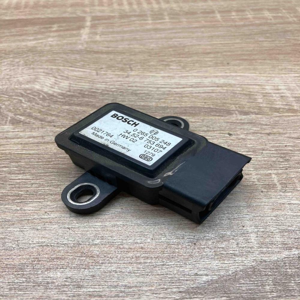 6753694 0265005248 Unit ESP acceleration yaw rate sensor BMW 5 E39